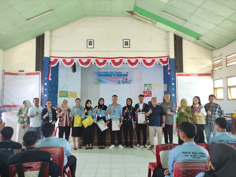 PELEPASAN SISWA PKL SMK NEGERI 2 AMBON TAHUN 2025
